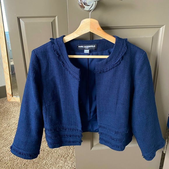 ✨KARL LAGERFELD MINI BLAZER✨ - Picture 1 of 2